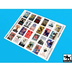 Black Dog P35004 1/35 Ww 2 British Propaganda Posters 24 Posters