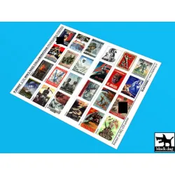 Black Dog P35007 1/35 Ww 2 Nazi Collaboration Propaganda Posters 24 Posters