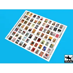 Black Dog P72005 1/72 Ww 2 German Nazi Collaboration Propaganda Posters 70 Posters