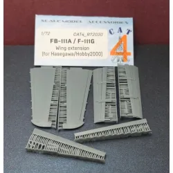 Cat4-r72030 1/72 Fb-111a / F 111g Wing Extension For Hasegawa Hobby2000
