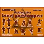 Chintoys Cht72003 1/72 Israeli Paratroopers Six Day War 44 Figures 12 Poses