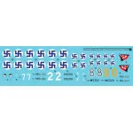 Sbs D72015 1/72 Decal For Morane-saulnier M S 406 In Finnish Service