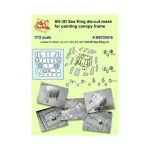 Dan-ms720018 1/72 Colorful Mask For The Sh-3d Sea King Helicopter
