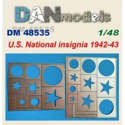 Dan Models 48535 1/48 Stencil For Applying Ammunition For Us Airmen 1942-43 Ww2