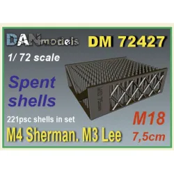 Dan Models 72427 1/72 3d Printed Shells 7/5cm M18 M4 Sherman M3 Lee 221psc