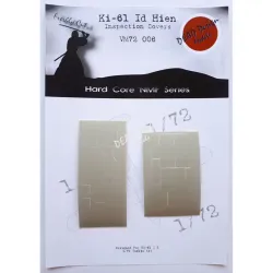 Dead Design Hc72001 1/72 Painting Mask Ki-61 Id Hien Inspection Covers Tamiya