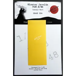 Dead Design Nm48094 1/48 Painting Canopy Mask Gloster Javelin Faw.9/9r For Airfix