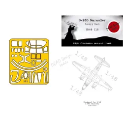 Dead Design Nm48218 1/48 Painting Canopy Mask B-26b Marauder For Icm