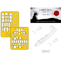 Dead Design Nm48366 1/48 Painting Canopy Mask A-20b/C Boston For Italeri