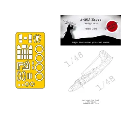 Dead Design Nm48369 1/48 Painting Canopy Mask A-20j Havoc For Italeri / Amt Kits
