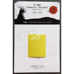 Dead Design Nm72006 1/72 Painting Canopy Mask B-26k Counter Invader For Italeri