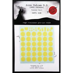 Dead Design Nm72028 1/72 Painting Canopy Mask Avro Vulcan B Mk.2 For Airfix