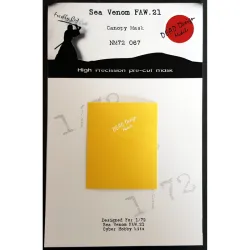 Dead Design Nm72067 1/72 Painting Canopy Mask Sea Venom Faw.21 For Cyber Hobby
