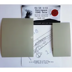 Dead Design Sm48001 1/48 Set Of Spray Mask Ki-15 And C5m2 Control Surfaces Fine Molds