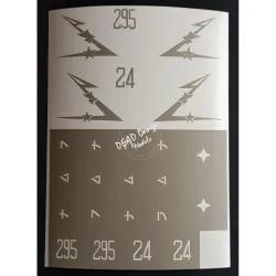 Dead Design Vm32050 1/32 Painting Mask For Ki-61 Hien Markings