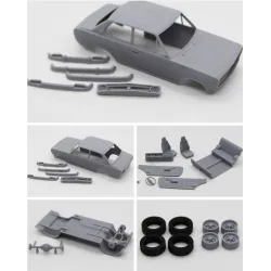 Diolex Dp24005 1/24 3d Print Not Cast Kit Datsun 1200 Deluxe 159mm Resin Kit