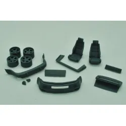 Diolex Dp24007 1/24 3d Print Porsche Ruf Btr Ii With Wheels Transkit For Fujimi Enthusiast