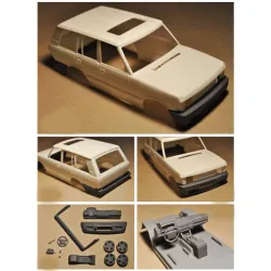 Diolex Dp24008 1/24 3d Print Range Rover Vogue Transkit For Aoshima