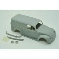 Diolex Dp24023 1/24 3d Print Resin Body Vw Beetle Van Cargo Transkit For Tamiya