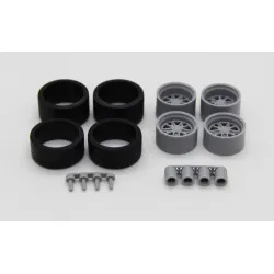 Diolex Dp24059 1/24 Wheels 17 Inch Fifteen52 Outlaw 001 For Tamiya Fujimi Aoshima Revell