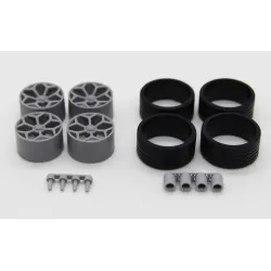 Diolex Dp24069 1/24 Wheels 21 Inch Vossen Novitec Nv1 Tamiya Aoshima Hasegawa