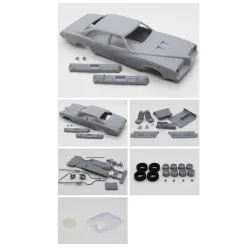 Diolex Dp24070 1/25 3d Resin Print Pontiac Grand Am 4 Door 1973