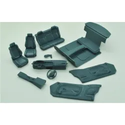 Diolex Dp24074 1/25 3d Print 2018 Transkit Dodge Challenger Srt Hellcat Interior For Amt