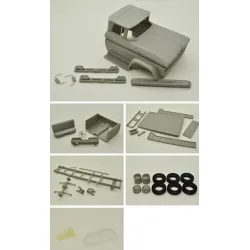 Diolex Dp24076 1/25 3d Print Resin Not Cast Kit Chevrolet C60 1961 Truck