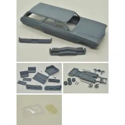 Diolex Dp24078 1/25 3d Print Resin Not Cast Kit Chevrolet Impala Wagon 1968