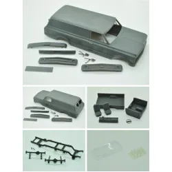 Diolex Dp24079 1/25 3d Print Resin Not Cast Kit Chevrolet Panel Truck 1970