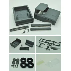 Diolex Dp24081 1/25 3d Print Resin Not Cast Kit Dodge Power Wagon W100 1969