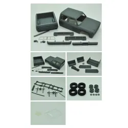 Diolex Dp24082 1/25 3d Print Resin Not Cast Kit Dodge Ram W350 Crew Cab 1985