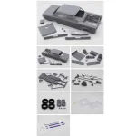 Diolex Dp24151 1/25 3d Print Resin Kit Amc Hurst Sc/Rambler 1969 Full Set With Engine Decals
