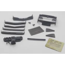 Diolex Dp24163 1/24 Mazda Rx-3 Sp Transkit For Fujimi White/Black Decals Photo-etching