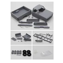 Diolex Dp24189 1/25 3d Print Resin Kit Ford F-150 Single Cab Long Bed 1980