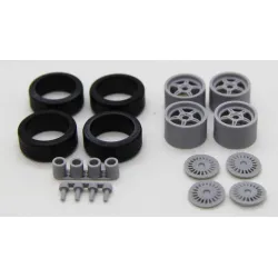 Diolex Dp24204 1/24 Wheels 17 Inch Bmw Styling 20 Oem For Tamiya Fujimi Aoshima Revell