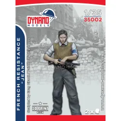Dynamo Models 35002 1/35 French Resistance Fighter Jean 3d Print Resin Kit