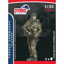 Dynamo Models 35004 1/35 French Commando Kieffer 3d Print Resin Kit