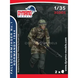 Dynamo Models 35005 1/35 Fallschirmjager No1 Normandy 1944 3d Print Resin Kit