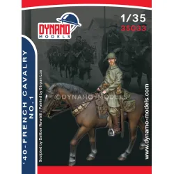 Dynamo Models 35033 1/35 French 40 Cavalry No1 Set Ww2 3d Print Resin Kit