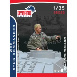 Dynamo Models 35052 1/35 German Wss Stug Commander Ww2 3d Print Resin Kit