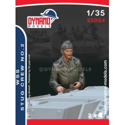 Dynamo Models 35054 1/35 German Wss Stug Crew Ww2 3d Print Resin Kit