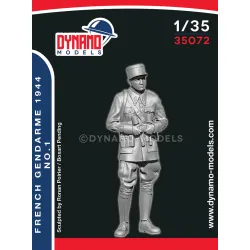 Dynamo Models 35072 1/35 French Gendarme 1944 No1 Ww2 3d Print Resin Kit