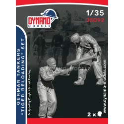 Dynamo Models 35092 1/35 German Tankers Reloading Tiger/King Tiger/Panther 3d Print Resin Kit