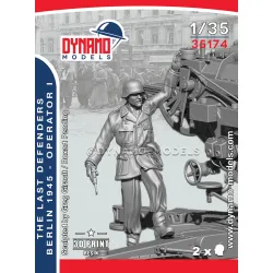 Dynamo Models 35174 1/35 The Last Defenders Berlin 1945 Operator 3d Printed Resin Kit