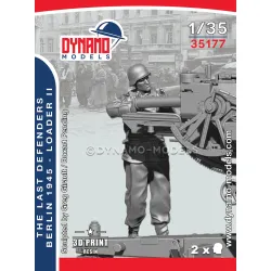 Dynamo Models 35177 1/35 The Last Defenders Berlin 1945 Loader 3d Printed Kit