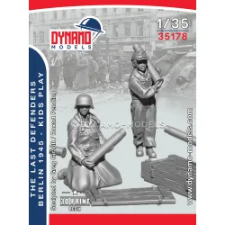 Dynamo Models 35178 1/35 The Last Defenders Berlin 1945 Kids Play 3d Printed Kit