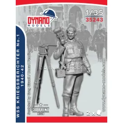 Dynamo Models 35243 1/35 German Wss Kriegsberichter 3d Printed Resin Kit