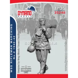 Dynamo Models 35248 1/35 German Wss Rifleman Marching 1940-42 3d Printed Kit