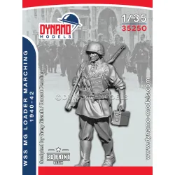 Dynamo Models 35250 1/35 German Wss Mg Loader Marching 1940-42 3d Printed Kit